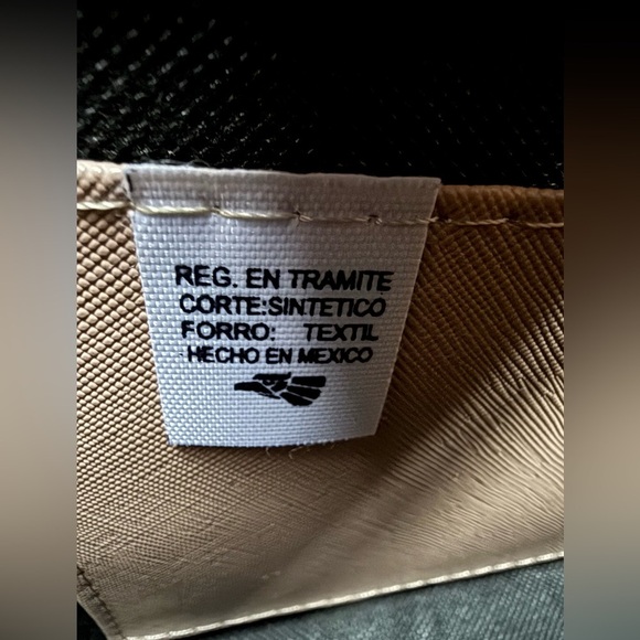 Artisanal Wood and Leather Colorful Mosaic Needlepoint Crossbody Purse - Picture 5 of 11